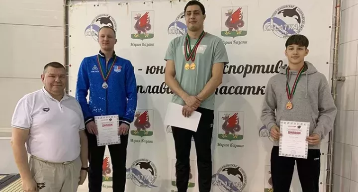 Түбән Кама спортчысы ике тапкыр йөзү буенча чемпионат призеры булды