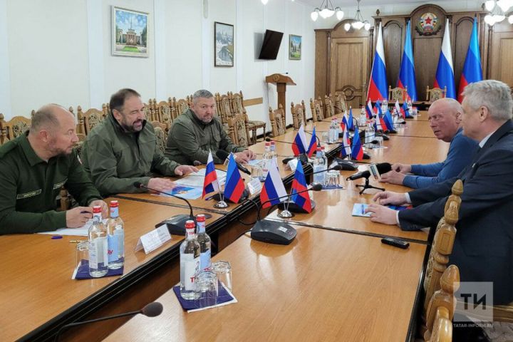 Татарстан Луганск халык республикасында тагын бер шәһәрне торгызачак