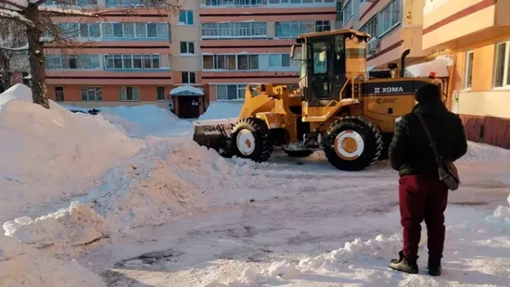 Түбән Камадан тәүлек эчендә биш мең кубометрга якын кар чыгарылды